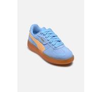PUMA Baskets basses 'Palermo' bleu / jaune d'or / or, Taille 41-41,5