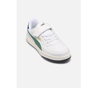 PUMA CAVEN 2.0 Retro AC+ PS Sneaker, White-Archive Green-Warm White, 31 EU
