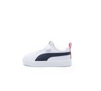 PUMA Garçon Unisex Kinder Rickie AC Inf Basket, White-Peacoat, 23 EU