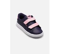 Baskets basses enfant filles Puma Smash 3.0 L Glitter Velcro V Inf Violet 23
