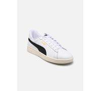 Puma Baskets Smash 3.0 L unisexe, Puma White/Puma Black/Puma Gold Frosted Ivory, taille 42 EU