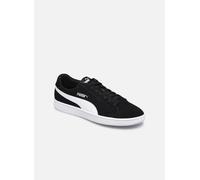 PUMA Smash V2, Baskets Mixte, Puma Noir Puma Blanc Puma Gris Métallisé, 44 EU