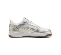 Puma Baskets basses Rebound v6 Low Metallic Whisper in Doré 39