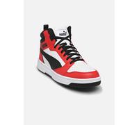 Puma Baskets Rebound V6 Unisexe Blanc/Noir/Rouge Taille 42
