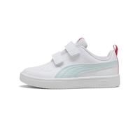 Baskets PUMA Rickie V Enfant, Chaussures, Blanc/Sea Glass/Rosescape, 27.5 27.5