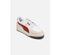 PUMA Baskets Unisexes Shuffle Downtown OG, Puma Blanc Bordeaux Rouge PUMA Or, 42 EU