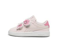 PUMA Baskets Smash 3.0 Butterfly Enfant 27, Frosty Pink Strawberry Burst White Silver