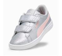 Baskets - Puma - Smash 3.0 Glitz Glam V PS - Tige synthétique - Fermeture à scratch - Semelle en caoutchouc 34