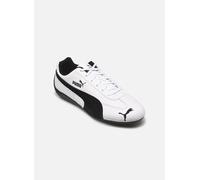 PUMA Speedcat LTHR Baskets unisexe, white black, 45 EU