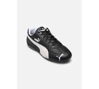 PUMA Speedcat LTHR Baskets unisexe, Noir Puma / Blanc Puma, 42 EU