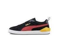 Baskets Puma Suede Bloc - noir/rouge/jaune