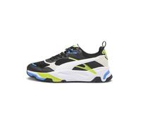 PUMA Men Trinity Baskets, Puma Black Puma White Lime Smash, 42 EU