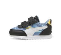 Baskets PUMA x HOT WHEELS™ R78 Lightwind Bébé et Enfant, Chaussures, Cool Bleu/Blanc/Sunny Jaune, 24 24