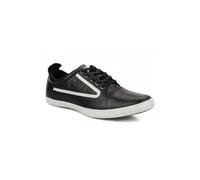 Baskets REDSKINS Unik Homme - Noir - Cuir - Lacets 41