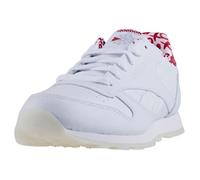 Baskets Reebok Classic Leather Hearts Garçon Blanc rouge - 5 UK - Cuir - Enfant - Lacets 36