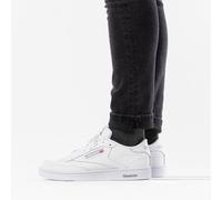 Reebok Club C 85, Chaussures de Gymnastique Mixte, Blanc (Intense-White/Sheer Grey), 45 EU