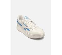 Reebok Mixte Club C Revenge Sneaker, White/KINETICBLUE/UNLSHEDGREEN, 35 EU