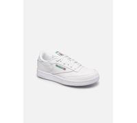 Reebok Femme Court Retro Sneaker, Chalk/SOFTBLUE/White, 42 EU