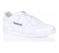 Baskets REEBOK WORKOUT PLUS Homme Blanc - Cuir - Lacets 38 1/2