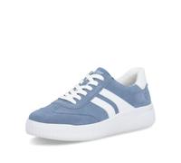 Remonte Dorndorf Baskets basses D3E00 pour femme semelle lâche Bleu Combi 14 Taille 40 EU Weit