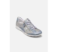 Remonte Femme Chaussures Basses R3403, Dame Chaussures Confortables,Semelle intérieure Amovible,Chaussure Basse Confort,Blau Kombi,36 EU / 3.5 UK