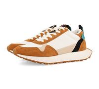 Baskets rétro beige contrastées pour homme Carluke, multicolore, 44 EU