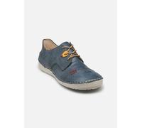 Rieker Chaussure à lacets bleu denim / jaune / vert / rouge, Taille 36