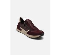 Rieker Baskets Basses pour Femme 58902, Rouge, 37 EU