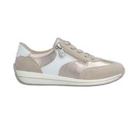Rieker Baskets pour femme N1103 Beige Taille UK 6 X-Wide