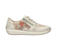Rieker Baskets basses N1112 pour femme colorées mastic, or, vert clair, rouge Taille 37