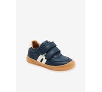 Baskets ROB en cuir avec fermeture à scratch enfant bisgaard marine 29