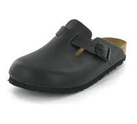 Birkenstock - Sabots - Boston Natural Leather Black en Cuir - Taille 40 - Noir Noir 40