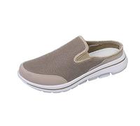 Baskets Sandales Homme Hommes Chaussures De Sport À La Mode Simple Et Solide D'été Couple Maille Respirant Confortable Et Polyvalent (Brown, 41)