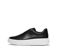 Baskets sans lacets cuir femme FitFlop Rtg Noir 40