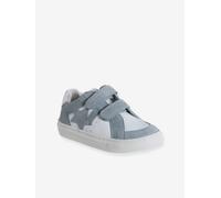 Baskets scratchées cuir enfant collection maternelle blanc 24
