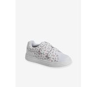 Baskets scratchées fille blanc imprimé 38