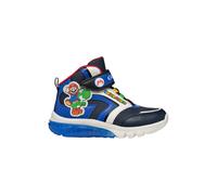 Baskets semi-montantes enfant Geox Ciberdron Bleu 31