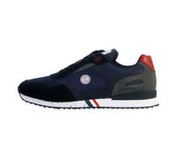 Serge Blanco - Sneakers Marine - Chaussures Basses Cuir ou Simili - Bleu Marine - Taille 41