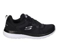 Baskets SKECHERS 12607-BKW pour femme - Noir - Lacets - Textile - Plat 41
