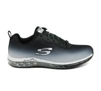 Baskets SKECHERS 12640 Femme Noir - Synthétique - Lacets - Plat 36,5