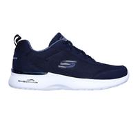 Baskets SKECHERS 12947 - Femme - Marine - Lacets - Noir - Plat - Textile 39