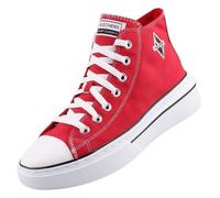 Skechers Baskets Cordova Classic Top TierSneaker pour femme, Rouge, 37 EU