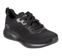 Baskets SKECHERS Bobs Squad Tough Talk Femme - Noir - Lacets - Plat 37
