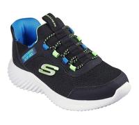 Skechers Garçon Bounder Brisk-Burst, Black Lime, 22 EU