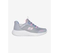 Baskets Skechers BOUNDER - SIMPLE CUTE gris rose fille - 35