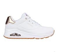 Baskets - SKECHERS - Ch Uno Golden Air - Blanc - Femme - Tige basse en synthétique 38 1/2