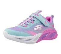 SKECHERS Baskets 'COSMIC GLOW' turquoise / violet / rose foncé, Taille 28