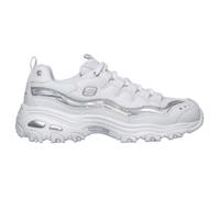 Baskets Skechers D'Lites Grand View blanc/iridescent - Femme - SKECHERS - Cuir - Lacets 35