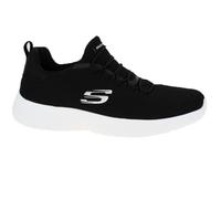 SKECHERS Baskets basses 'Dynamight' noir / blanc, Taille 45