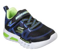 Skechers Baskets Garçon Flex-glow Noir Bleu Lime Taille 32 EU